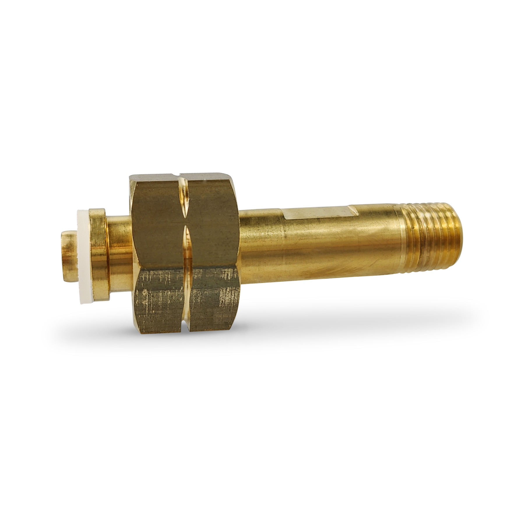 S-Flaschenanschluss 200 bar DIN477-1 Nr.14-1/4"NPT-Messing